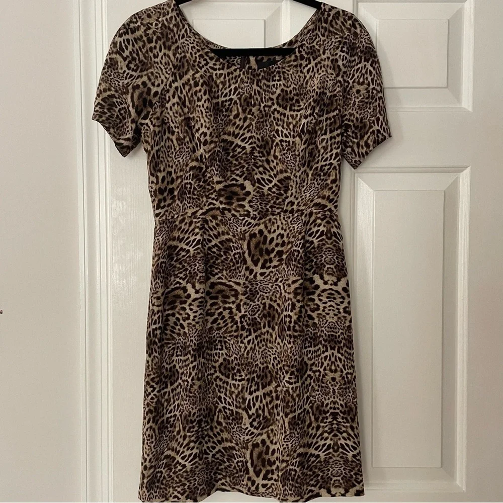 The Kooples Leopard Print Mini Dress XS